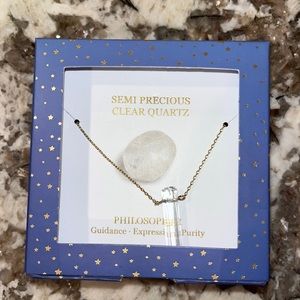 Clear Crystal Necklace